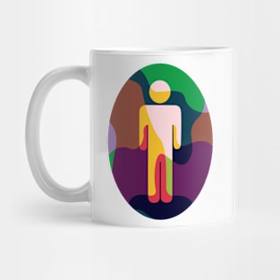 Colorful Man Mug